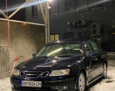 Синій Сааб 9-3, об'ємом двигуна 2.2 л та пробігом 300 тис. км за 4000 $, фото 1 на Automoto.ua
