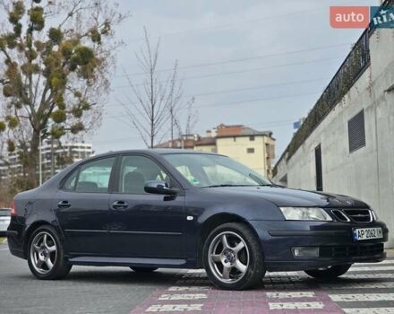 Синий Сааб 9-3, объемом двигателя 2 л и пробегом 303 тыс. км за 3750 $, фото 1 на Automoto.ua