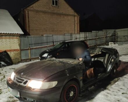 Черный Сааб 9-3 X, объемом двигателя 2 л и пробегом 210 тыс. км за 950 $, фото 1 на Automoto.ua