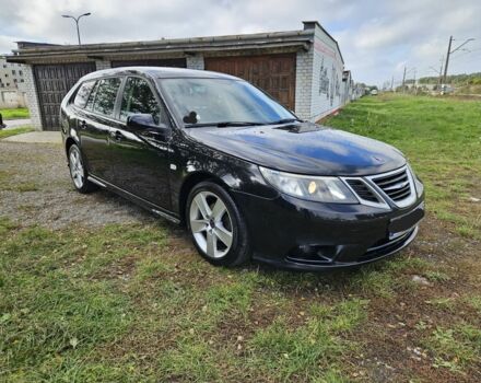 Черный Сааб 9-3 X, объемом двигателя 1.9 л и пробегом 355 тыс. км за 2800 $, фото 1 на Automoto.ua