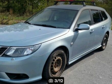 Синий Сааб 9-3 X, объемом двигателя 1.9 л и пробегом 308 тыс. км за 3373 $, фото 1 на Automoto.ua