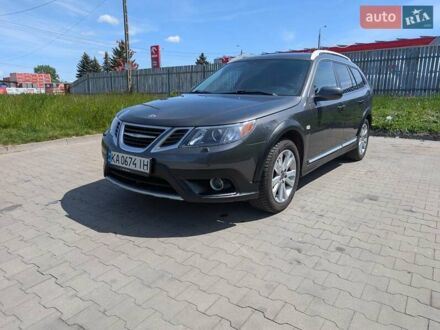 Серый Сааб 9-3X, объемом двигателя 2 л и пробегом 194 тыс. км за 10999 $, фото 1 на Automoto.ua