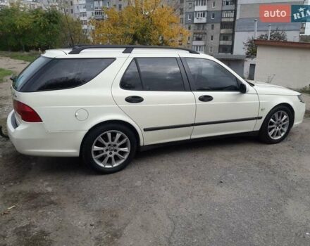 Белый Сааб 9-5, объемом двигателя 1.9 л и пробегом 360 тыс. км за 4900 $, фото 5 на Automoto.ua
