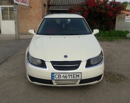 Белый Сааб 9-5, объемом двигателя 1.9 л и пробегом 360 тыс. км за 4999 $, фото 1 на Automoto.ua