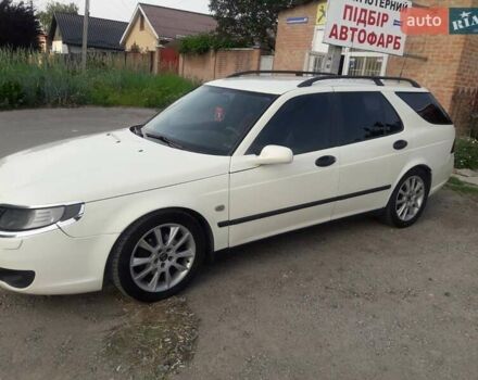 Білий Сааб 9-5, об'ємом двигуна 1.9 л та пробігом 360 тис. км за 4999 $, фото 1 на Automoto.ua