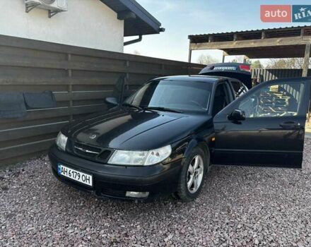 Чорний Сааб 9-5, об'ємом двигуна 2 л та пробігом 406 тис. км за 2300 $, фото 2 на Automoto.ua