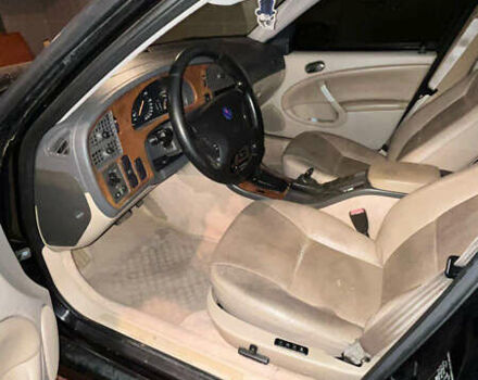 Черный Сааб 9-5, объемом двигателя 2.29 л и пробегом 240 тыс. км за 3000 $, фото 4 на Automoto.ua