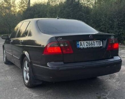 Черный Сааб 9-5, объемом двигателя 1.99 л и пробегом 289 тыс. км за 4200 $, фото 5 на Automoto.ua
