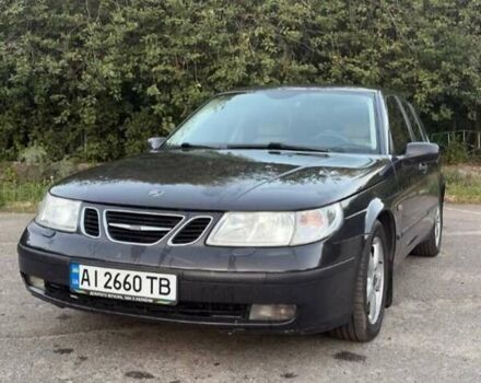 Черный Сааб 9-5, объемом двигателя 1.99 л и пробегом 289 тыс. км за 4200 $, фото 6 на Automoto.ua