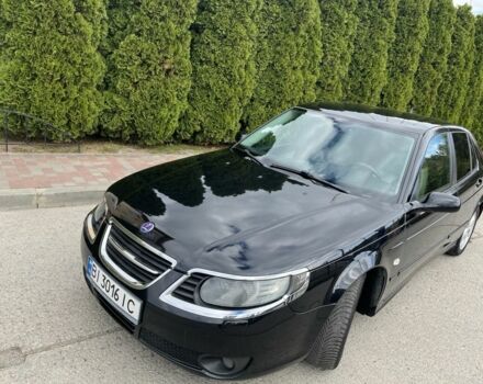 Черный Сааб 9-5, объемом двигателя 1.9 л и пробегом 317 тыс. км за 5500 $, фото 2 на Automoto.ua
