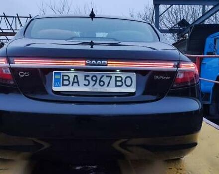 Черный Сааб 9-5, объемом двигателя 2 л и пробегом 114 тыс. км за 13100 $, фото 17 на Automoto.ua