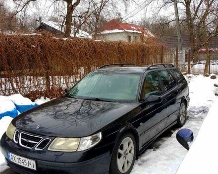 Чорний Сааб 9-5, об'ємом двигуна 2.2 л та пробігом 331 тис. км за 3800 $, фото 4 на Automoto.ua