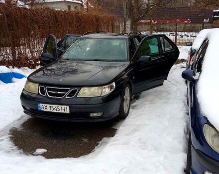 Чорний Сааб 9-5, об'ємом двигуна 2.2 л та пробігом 331 тис. км за 3800 $, фото 1 на Automoto.ua