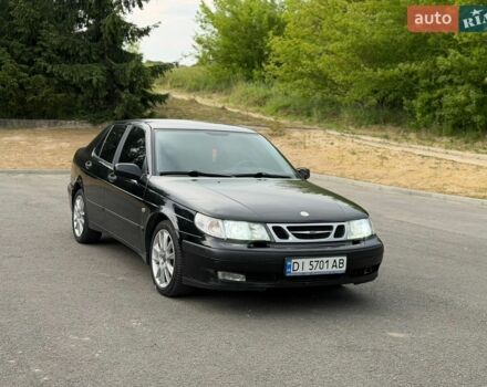 Черный Сааб 9-5, объемом двигателя 2 л и пробегом 300 тыс. км за 2800 $, фото 1 на Automoto.ua