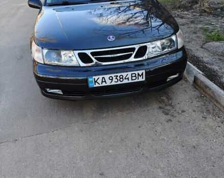 Черный Сааб 9-5, объемом двигателя 2 л и пробегом 508 тыс. км за 3999 $, фото 1 на Automoto.ua