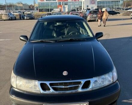 Черный Сааб 9-5, объемом двигателя 2.29 л и пробегом 450 тыс. км за 4000 $, фото 1 на Automoto.ua