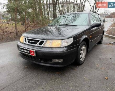 Черный Сааб 9-5, объемом двигателя 2.3 л и пробегом 450 тыс. км за 3490 $, фото 1 на Automoto.ua