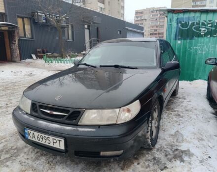 Черный Сааб 9-5, объемом двигателя 2 л и пробегом 407 тыс. км за 2500 $, фото 1 на Automoto.ua
