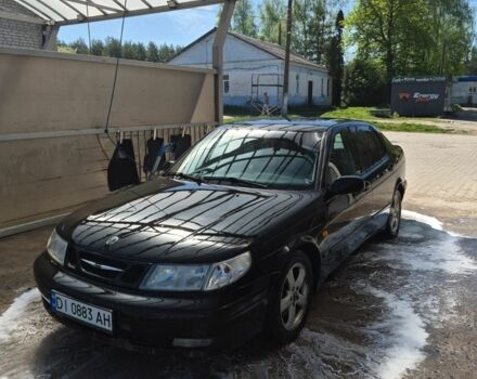 Черный Сааб 9-5, объемом двигателя 2 л и пробегом 350 тыс. км за 3200 $, фото 1 на Automoto.ua