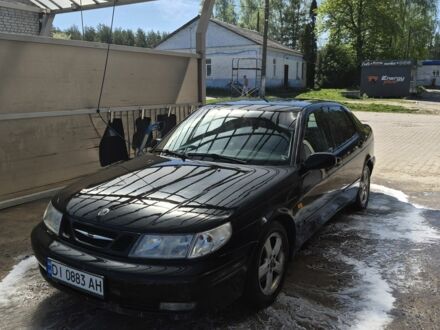 Чорний Сааб 9-5, об'ємом двигуна 2 л та пробігом 300 тис. км за 4300 $, фото 1 на Automoto.ua