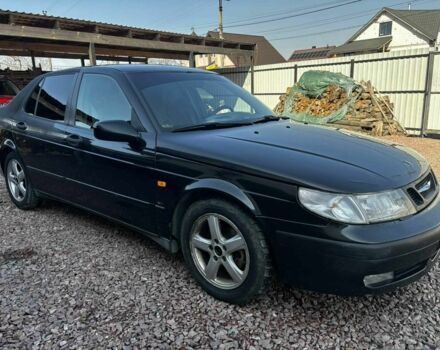 Черный Сааб 9-5, объемом двигателя 2 л и пробегом 406 тыс. км за 2300 $, фото 1 на Automoto.ua