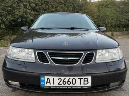 Черный Сааб 9-5, объемом двигателя 1.99 л и пробегом 289 тыс. км за 4200 $, фото 1 на Automoto.ua
