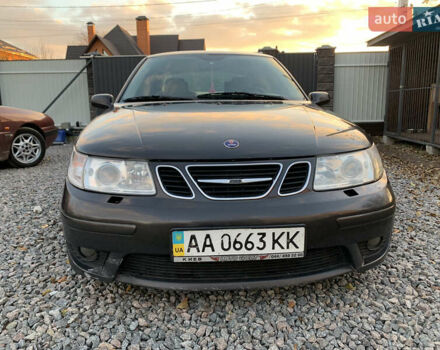 Черный Сааб 9-5, объемом двигателя 1.99 л и пробегом 315 тыс. км за 4199 $, фото 1 на Automoto.ua
