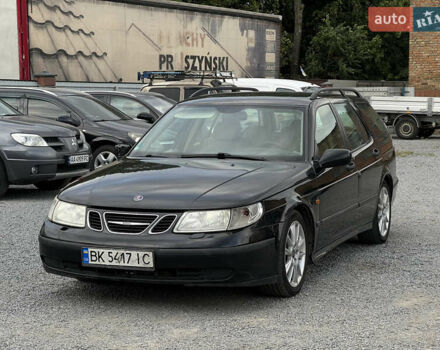 Черный Сааб 9-5, объемом двигателя 2.96 л и пробегом 327 тыс. км за 3400 $, фото 1 на Automoto.ua