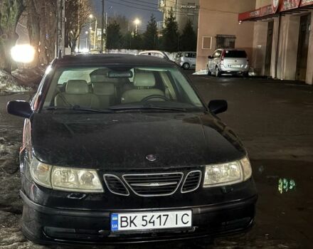 Чорний Сааб 9-5, об'ємом двигуна 3 л та пробігом 318 тис. км за 4250 $, фото 1 на Automoto.ua