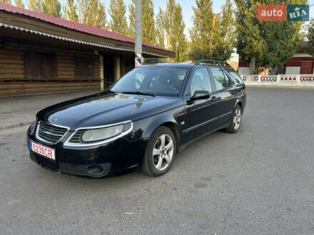 Чорний Сааб 9-5, об'ємом двигуна 1.9 л та пробігом 356 тис. км за 2500 $, фото 1 на Automoto.ua