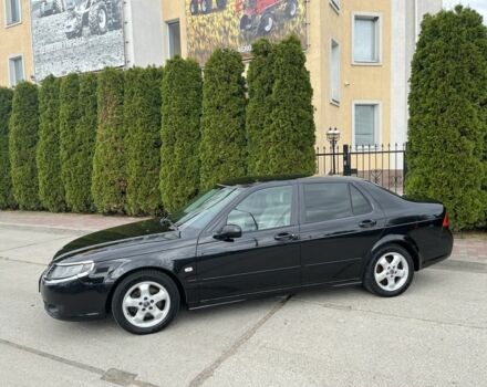 Черный Сааб 9-5, объемом двигателя 1.9 л и пробегом 317 тыс. км за 5500 $, фото 1 на Automoto.ua