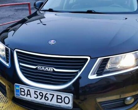Чорний Сааб 9-5, об'ємом двигуна 2 л та пробігом 96 тис. км за 15100 $, фото 1 на Automoto.ua