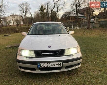 Серый Сааб 9-5, объемом двигателя 2 л и пробегом 349 тыс. км за 2999 $, фото 23 на Automoto.ua