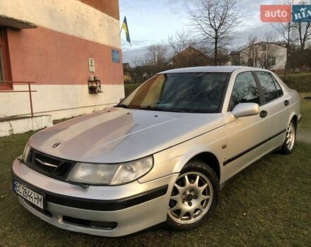 Серый Сааб 9-5, объемом двигателя 2 л и пробегом 349 тыс. км за 2999 $, фото 9 на Automoto.ua