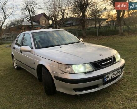 Серый Сааб 9-5, объемом двигателя 2 л и пробегом 349 тыс. км за 2999 $, фото 20 на Automoto.ua