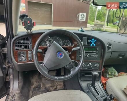 Серый Сааб 9-5, объемом двигателя 2.29 л и пробегом 360 тыс. км за 5500 $, фото 6 на Automoto.ua