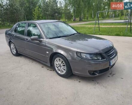 Серый Сааб 9-5, объемом двигателя 2.29 л и пробегом 360 тыс. км за 5500 $, фото 3 на Automoto.ua