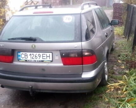 Сірий Сааб 9-5, об'ємом двигуна 2 л та пробігом 307 тис. км за 5500 $, фото 3 на Automoto.ua
