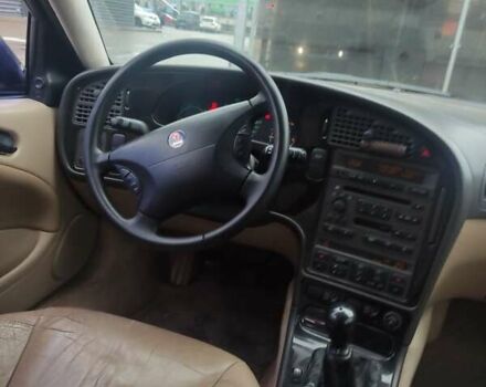 Серый Сааб 9-5, объемом двигателя 2.29 л и пробегом 417 тыс. км за 3200 $, фото 9 на Automoto.ua