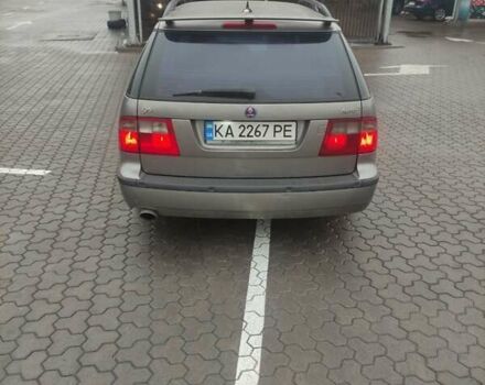 Серый Сааб 9-5, объемом двигателя 2.29 л и пробегом 417 тыс. км за 3200 $, фото 7 на Automoto.ua