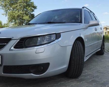 Сірий Сааб 9-5, об'ємом двигуна 1.99 л та пробігом 370 тис. км за 5600 $, фото 1 на Automoto.ua