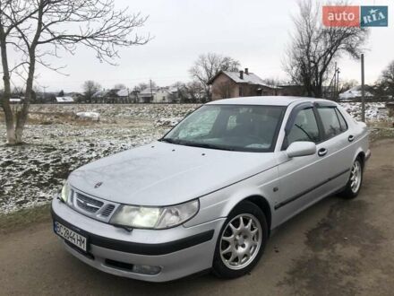 Серый Сааб 9-5, объемом двигателя 1.99 л и пробегом 240 тыс. км за 1950 $, фото 1 на Automoto.ua