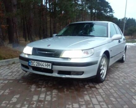 Серый Сааб 9-5, объемом двигателя 2 л и пробегом 344 тыс. км за 2200 $, фото 1 на Automoto.ua