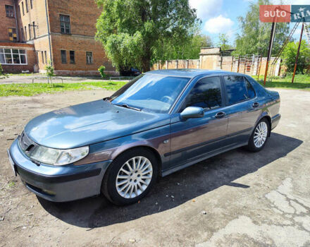 Сірий Сааб 9-5, об'ємом двигуна 2.3 л та пробігом 326 тис. км за 3500 $, фото 1 на Automoto.ua