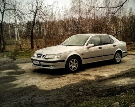 Сірий Сааб 9-5, об'ємом двигуна 2 л та пробігом 352 тис. км за 3500 $, фото 1 на Automoto.ua