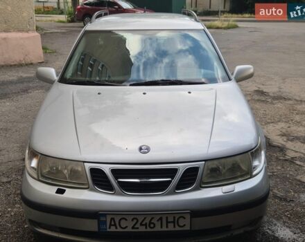 Сірий Сааб 9-5, об'ємом двигуна 1.99 л та пробігом 327 тис. км за 4200 $, фото 1 на Automoto.ua