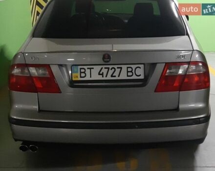 Серый Сааб 9-5, объемом двигателя 3 л и пробегом 300 тыс. км за 6000 $, фото 1 на Automoto.ua