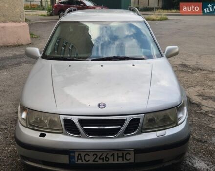Сірий Сааб 9-5, об'ємом двигуна 1.99 л та пробігом 327 тис. км за 4200 $, фото 1 на Automoto.ua