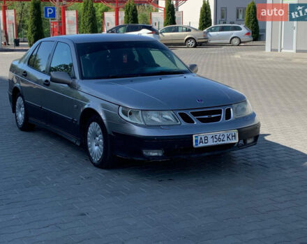 Серый Сааб 9-5, объемом двигателя 2.29 л и пробегом 376 тыс. км за 3300 $, фото 1 на Automoto.ua