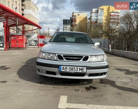 Серый Сааб 9-5, объемом двигателя 2 л и пробегом 341 тыс. км за 4000 $, фото 1 на Automoto.ua